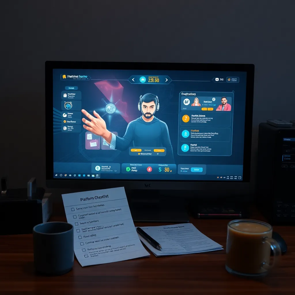 클락 아바타게임 운영 절차 흐름