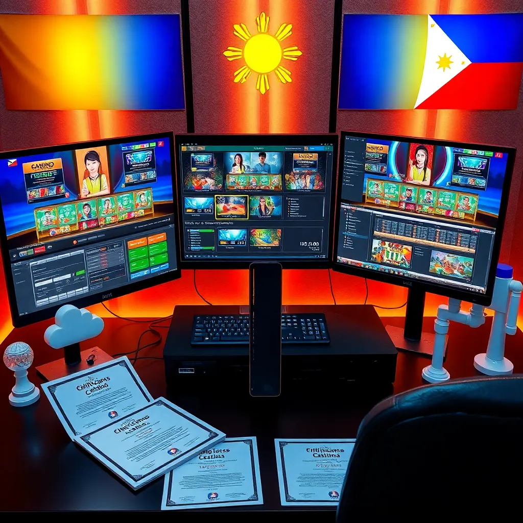 필리핀 아바타게임 운영 절차 흐름